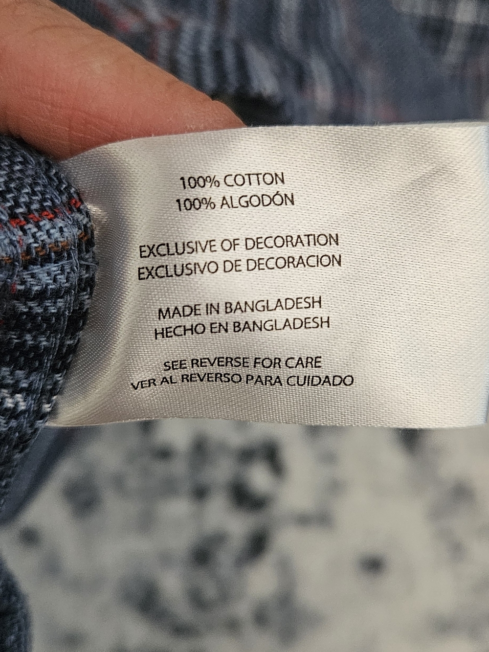 Eddie Bauer Blue Plaid Button-Up Shirt - Picture 6 of 8